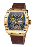 Singapore Theorema - GM-131-4 | Gold | Automatic Skeleton Watch