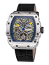 Singapore Theorema - GM-131-1 | Silver | Automatic Skeleton Watch