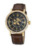 Automatic 36 gemstones with date Cosmopolitan Theorema GM-133-3 |Gold|