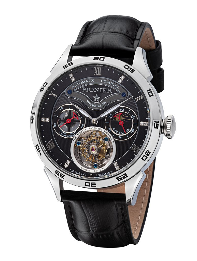 Geneva Automatic Tourbillon Pionier - GM-902-1 Handmade German Watch