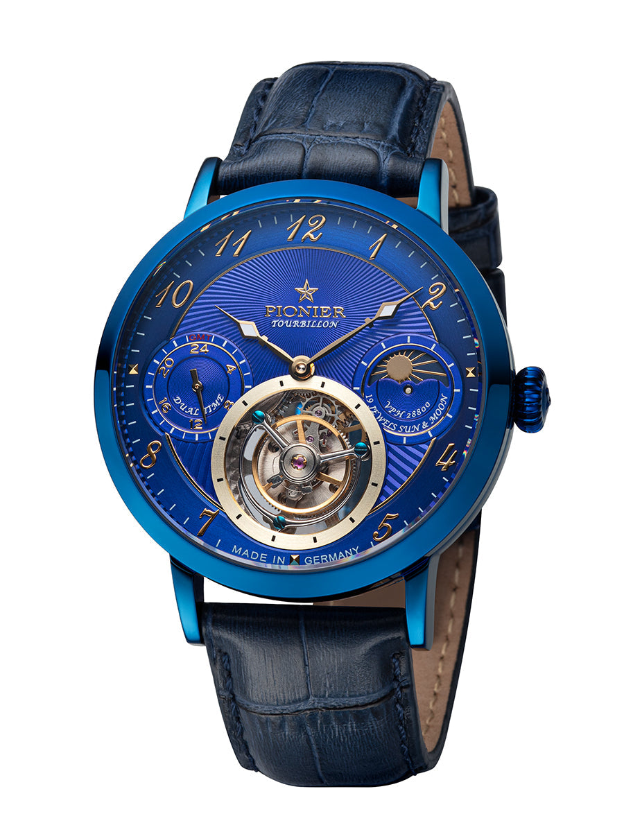 Basel Tourbillon Pionier - GM-903-2 Handmade German Watch