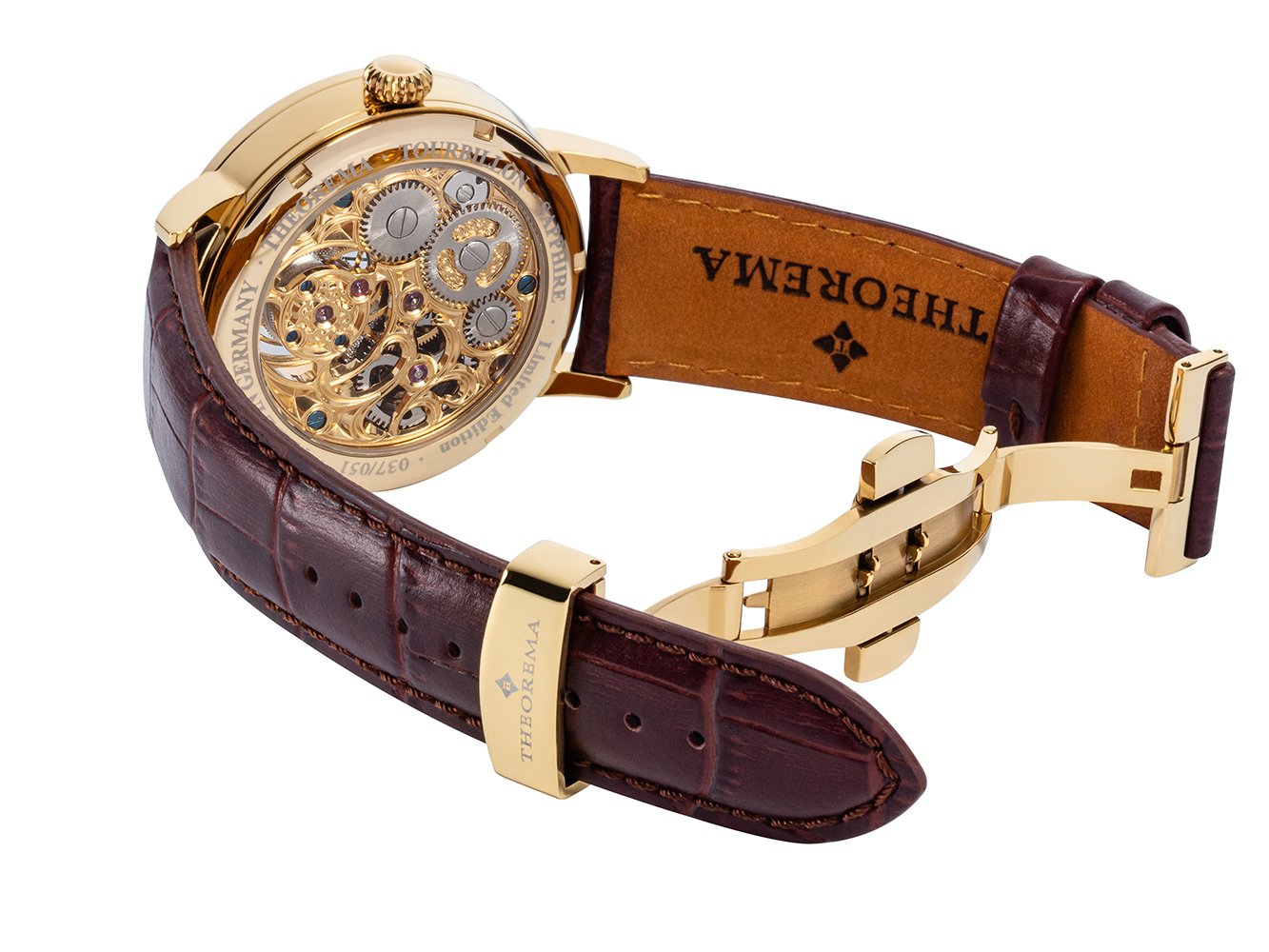 Zürich Tourbillon Theorema GM-901-3 |Gold| Handmade German Watch