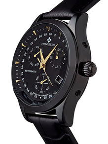 Black Case and Black Leather with black face Paragon Theorema
