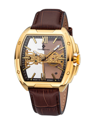 Golden Gate Theorema - GM-126-4 |GOLD| Made in Germany watch - Mechanical